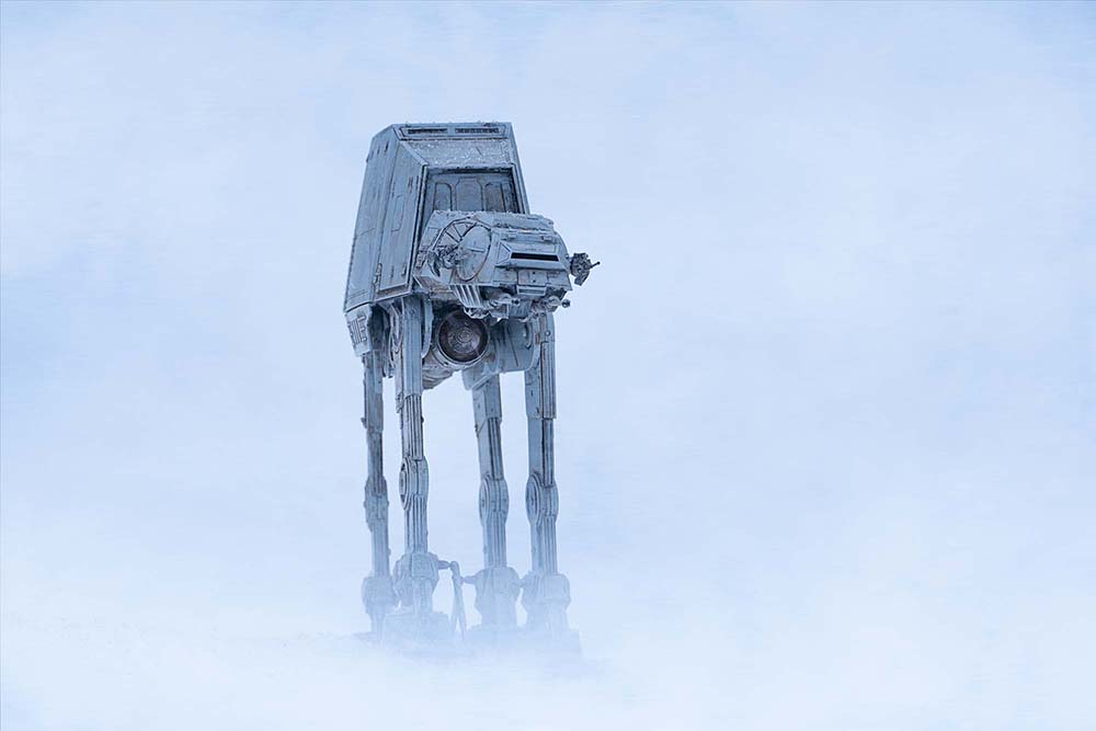 AT-AT in the snow