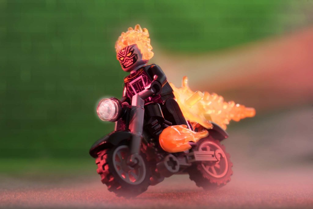 lego ghost rider bike