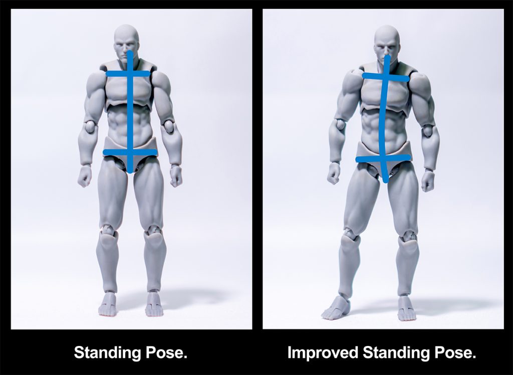 Standing poses Cut Out Stock Images & Pictures - Alamy