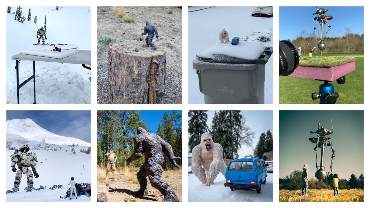 Forced Perspective Toy Photography - Toy Photographers