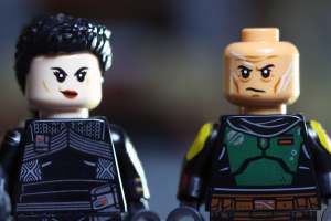 Fennec Shand and Boba Fett minifigures - LEGO Star Wars Boba Fett's Throne Room 75326