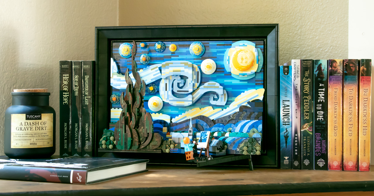 Meet the fan designer of LEGO Ideas Vincent van Gogh – The Starry Night
