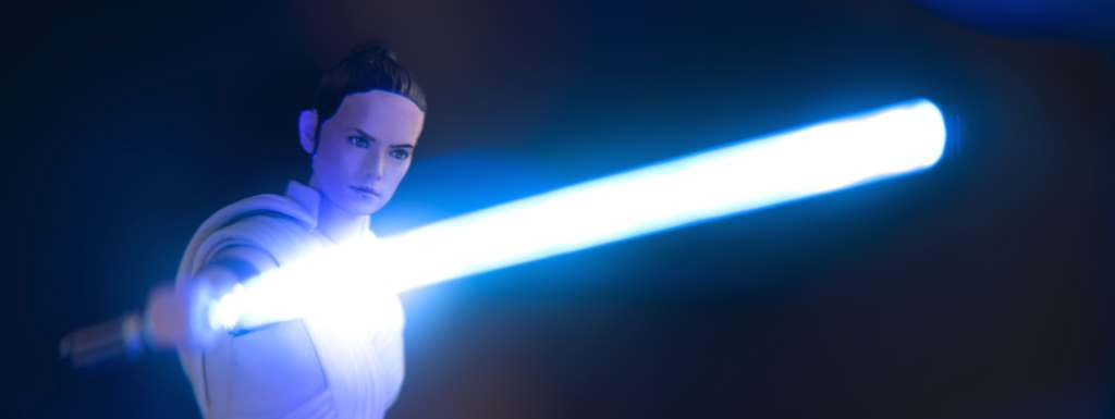 Anamorphic - lightsaber lens flares. Tom Milton