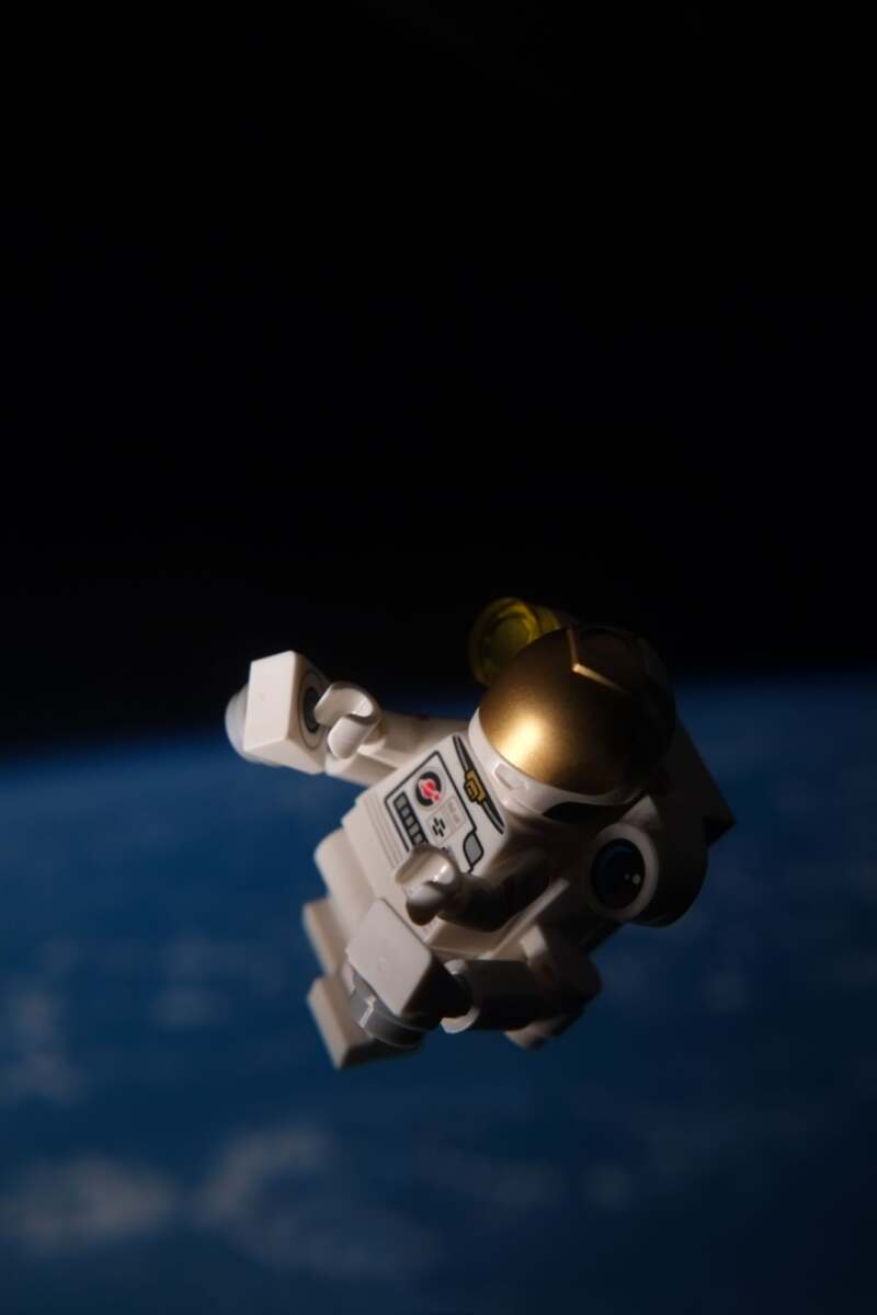 LEGO CMF 26 series spacewalking astronaut minifigure