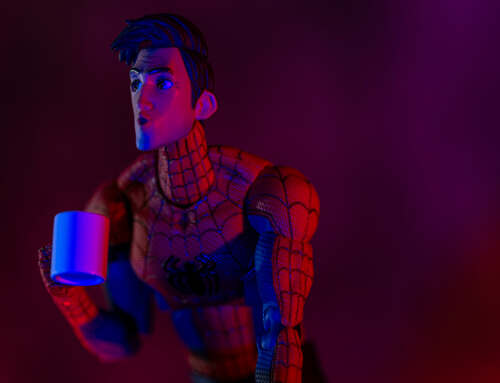 Coffee Break with Spider-Man