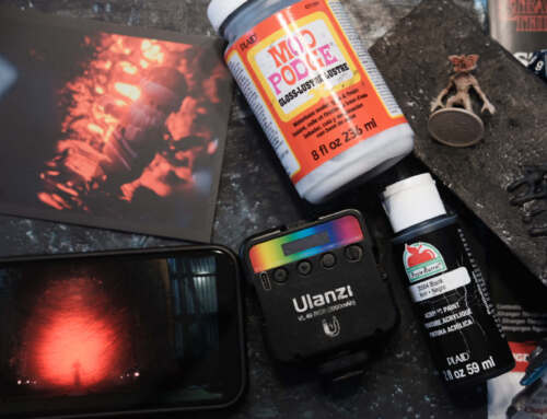 Recreating Stranger Things For Toy Photography: DIY Gate to The Upside Down