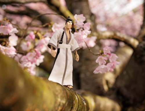 Spring with Mezco Toyz Samurai Jack