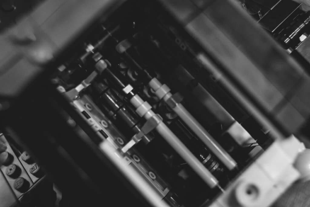 Lego Ford Model T engine theperryadventures