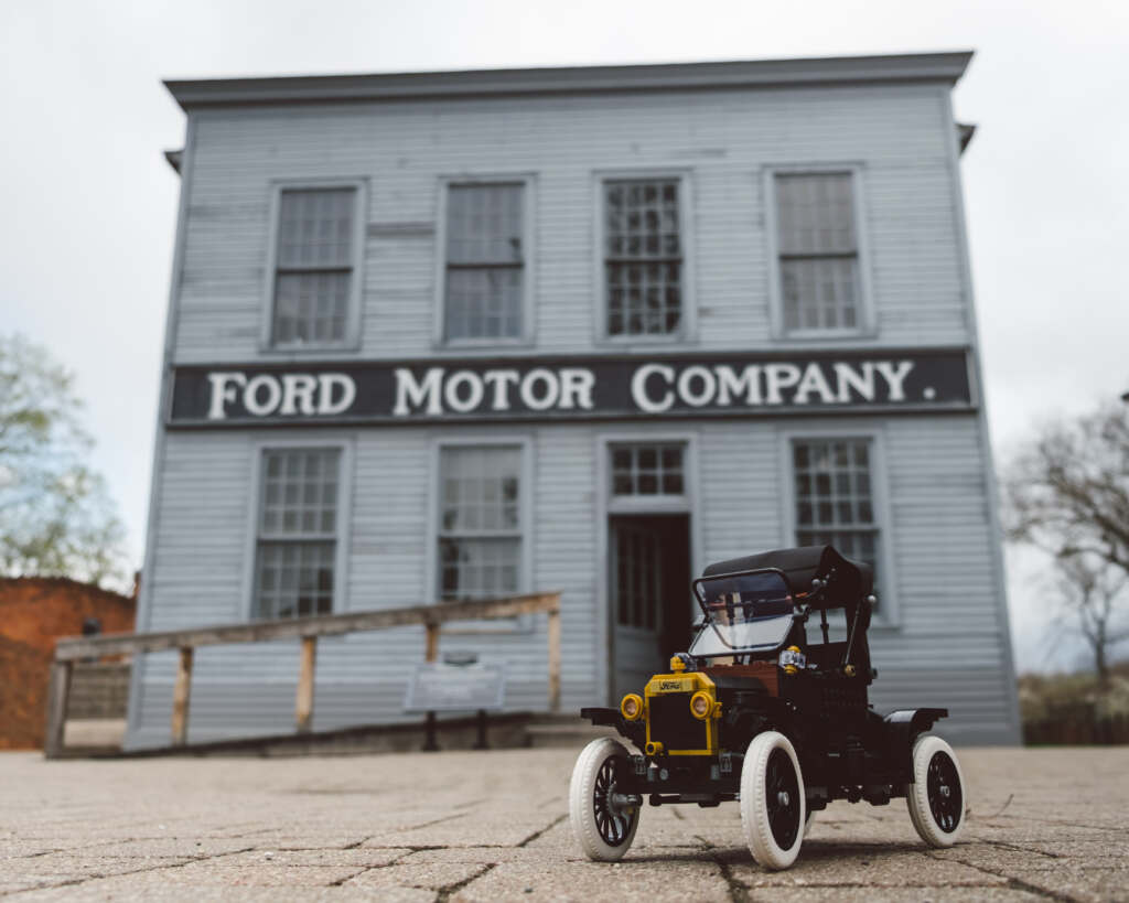 color ford motor company lego model t the perry adventures