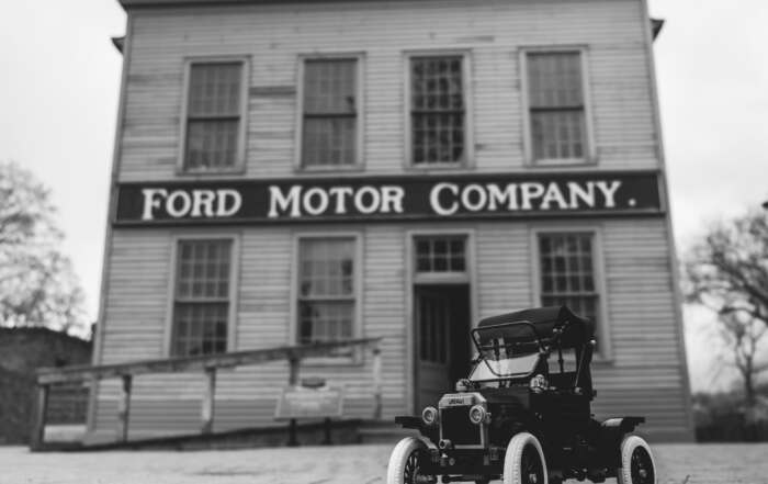 Lego Ford Model T at The Ford Motor Company Henry Ford museum